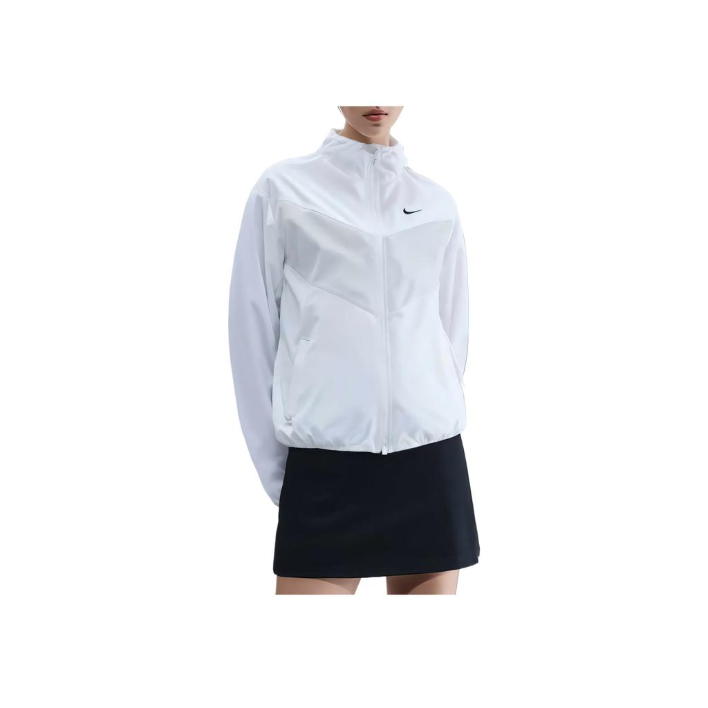 Nike Спортивная одежда Windrunner Простая Модная Универсальная Однотонная Куртка Женские куртки HJ1183-101