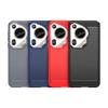 Для Huawei Pura 70 Ultra Чехол Крышка Huawei Pura 70 Ultra Capas Противоударная Броня Мягкий TPU Чехол из Углеродного Волокна Huawei Pura 70 Ultra