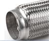 Exhaust Flex Pipe Stainless Steel Double Braid 3" Inlet X 6" Long
