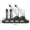 SHILE Conference Room Sound System with Amplifier & Wireless Mics CN plug (adapter included)