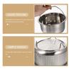 Корзина для пельменей из нержавеющей стали, отсек для варки на пару, овощная корзина для пельменей, кухонное сито, подставка для варки на пару, овощи