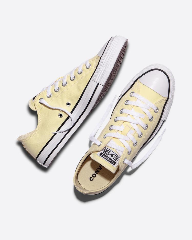 Converse All Star Canvas Shoes Unisex Low Top Yellow