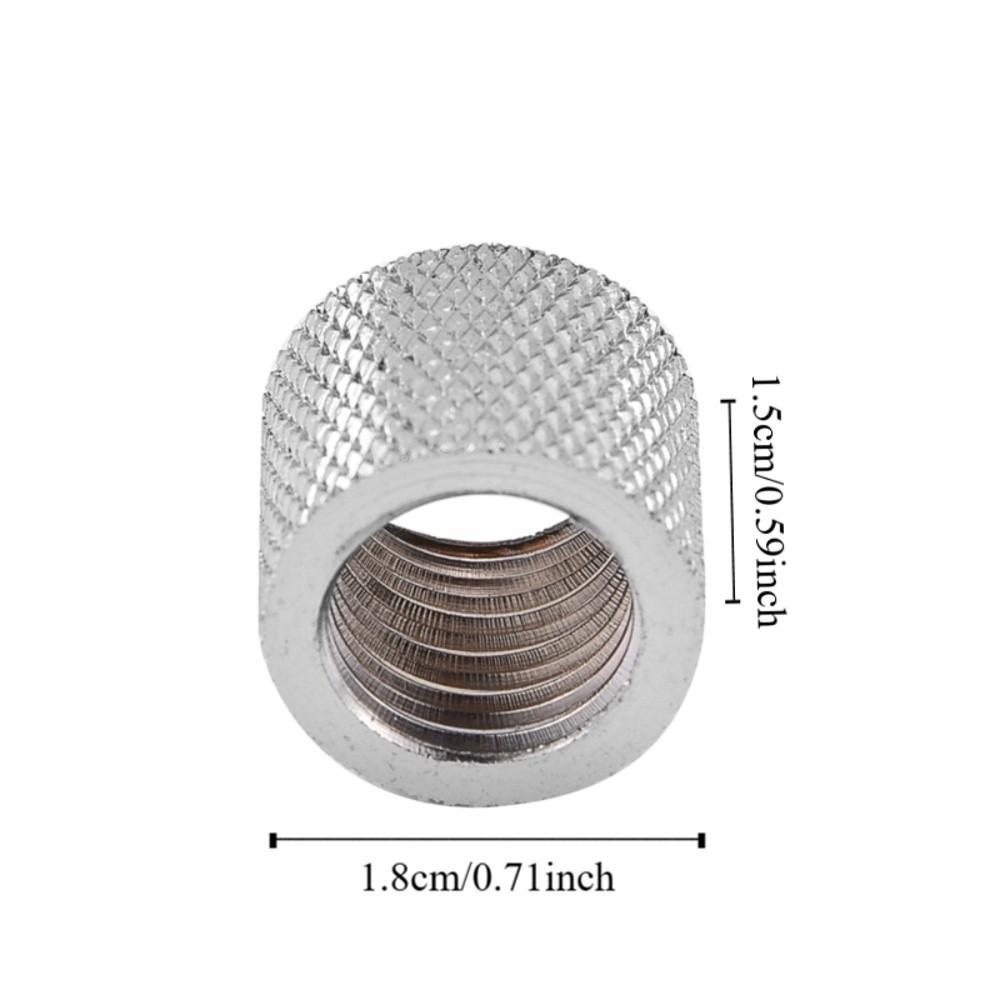 2PCS 15MM straight through Fitting Connector Female To Female Extender  Water Cooling Builds