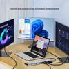 Трансграничный универсальный Type-C док-станция twelve-in-one с поддержкой Dual HDTV, Multi-Screen HD MST и USB-хабом
