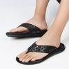Летняя мужская обувь, повседневные модные тапочки, мужские нескользящие пляжные туфли для отдыха на открытом воздухе, мужские дизайнерские новые роскошные мужские шлепанцы из коровьей кожи