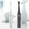 PDTO Adult Sonic Electric Toothbrush Waterproof 5 Modes +4 Brush Heads