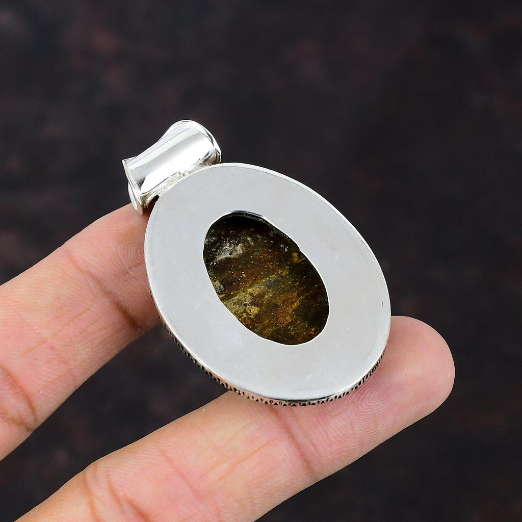 Подвеска Fiesta Kingman с бирюзой, мультимедная подвеска с бирюзой и драгоценными камнями, подвеска из стерлингового серебра 925 пробы, винтажная подвеска ручной работы, свадебный подарок