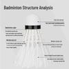 Deli Angnet Goose Feather Badminton Shuttlecocks (12-Pack)