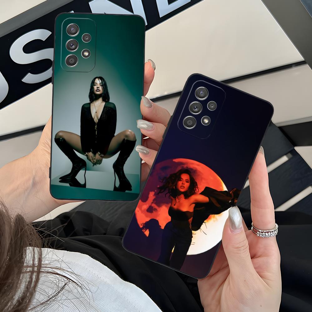 Модный чехол для мобильного телефона Becky G для Samsung Galaxy A73 72 71 70 56 55 54 53 52 36 35 34 23 16 15 5G Цветной защитный чехол