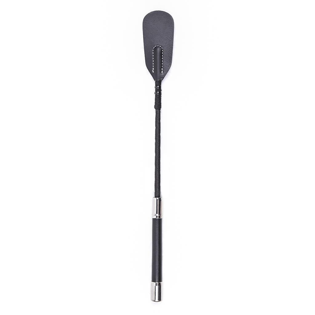 Bondage Boutique Slim Leather Riding Crop Horse Whip Pony Spanking Knout BDSM Lash Fetish Flogger Sex Toys for Women/Couples