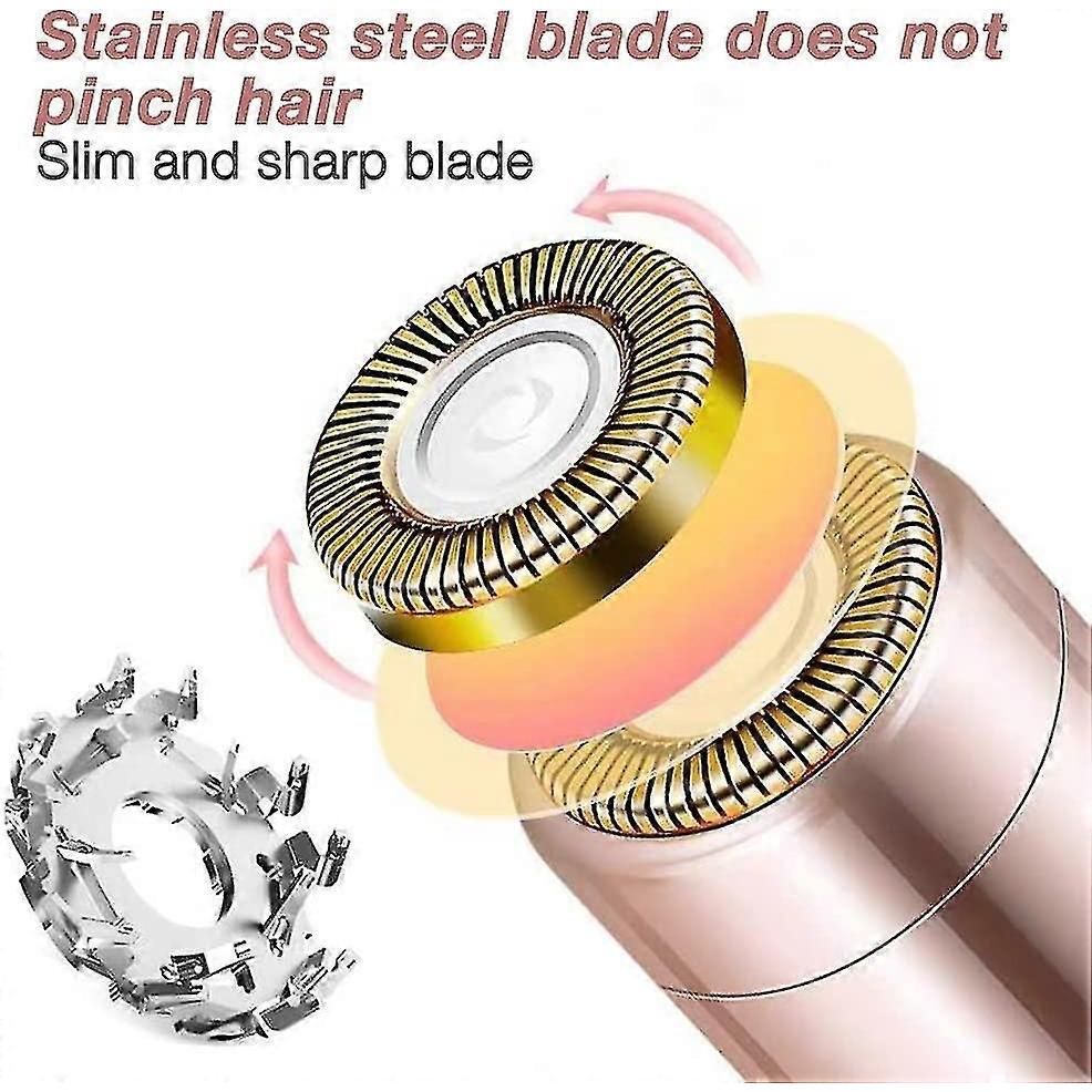 Electric Shaver For Women, Electric Eyebrow Hair Remover, Portable Painless