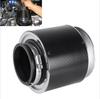 New 3"Inlet/5" Carbon Fiber Style Hi-Flow Air Filter For Car Cold Air Ram Intake