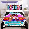 3pcs Custom Name Gracies Corner Bedding Set Duvet Cover Closure Includes 1 Duvet Cover & 2 Pillowcases for All Seasons Bedroom Decor