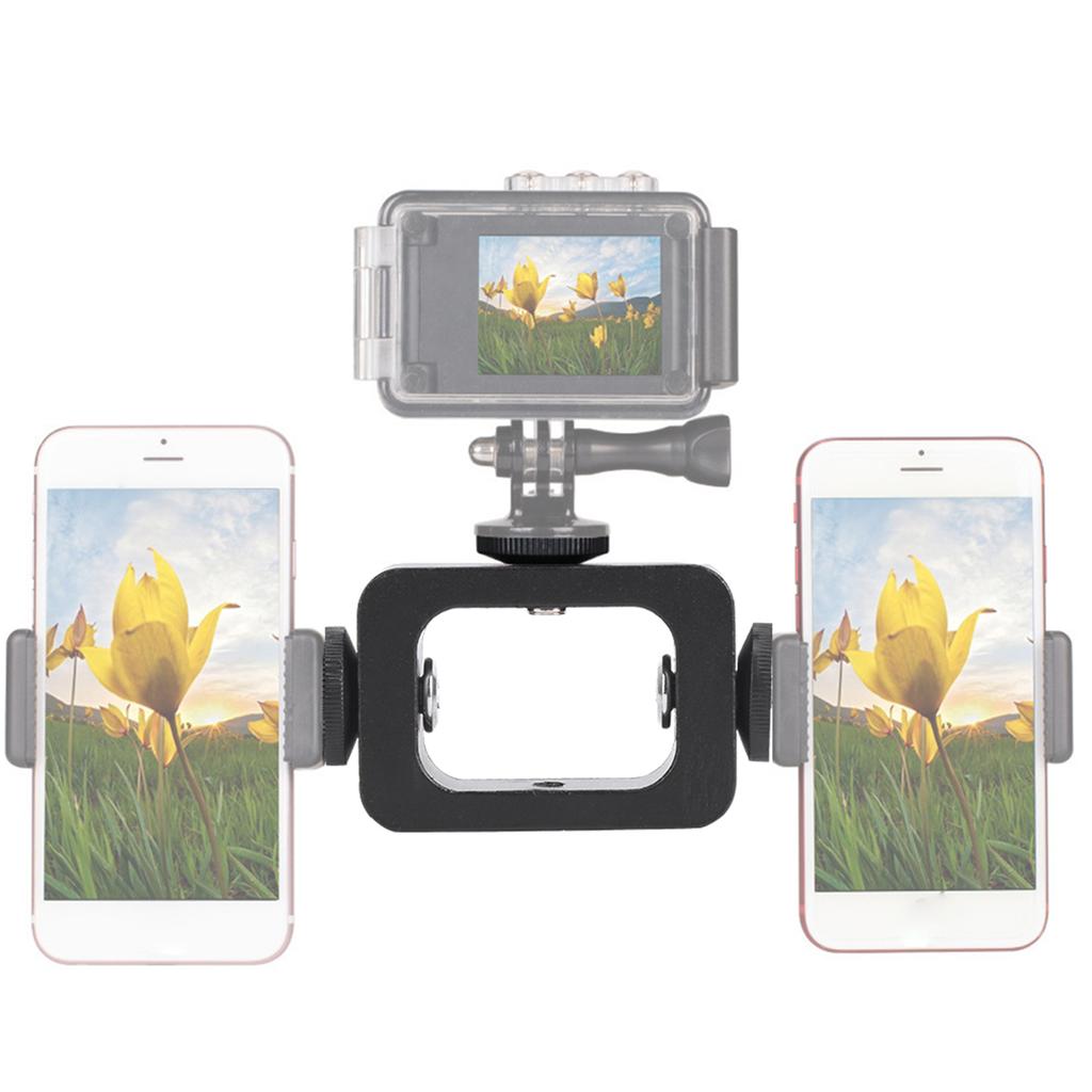 Многофункциональный держатель-клипса для мобильного телефона, кронштейн с 3 положениями для прямых эфиров, селфи для телефонов с камерой
