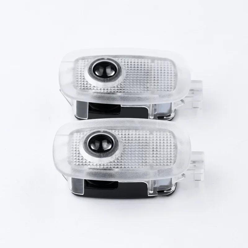 Светодиодные компоненты дверных панелей автомобилей, подсветка приветствия для Mercedes-Benz W221, W447, W220, W639, W222, 2006-2013, Class S, Vito, AMG.