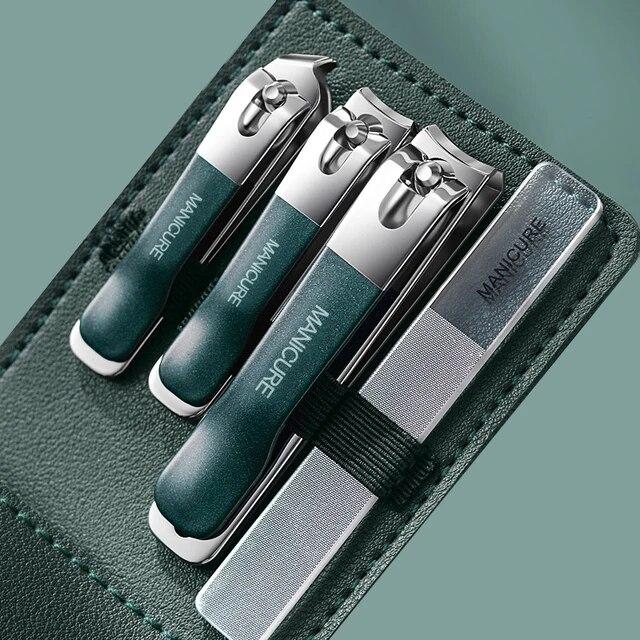 4 в 1 набор кусачек для ногтей, кусачки для ногтей, бытовые кусачки для ногтей, женские и мужские инструменты для педикюра, угловые кусачки для педикюра, кусачки для ногтей