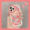 Cute Heart Love Shockproof Bumper Transparent Phone Case For Iphone 14 13 12 11 Pro Max Soft Silicone Clear Back Cover Case