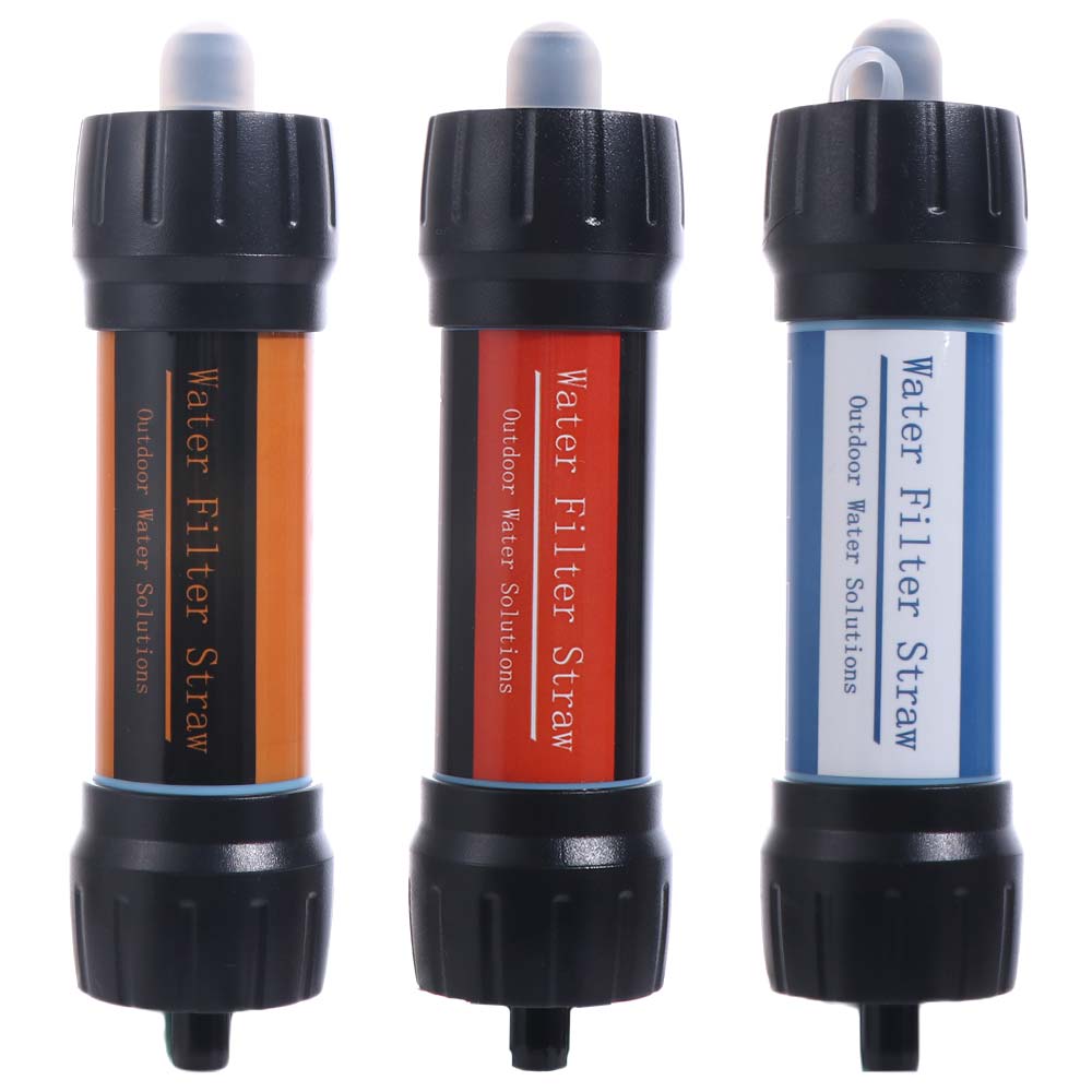 Straw Purification Water Filter Mini Drinking Water Filtering Straw Emergency