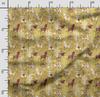 Soimoi Llama Alpaca Print,  Cotton Cambric, Quilting Fabric Sold by The Yard 42 Inch Wide, Medium Weight Cotton Fabric, Sewing  Supplies,