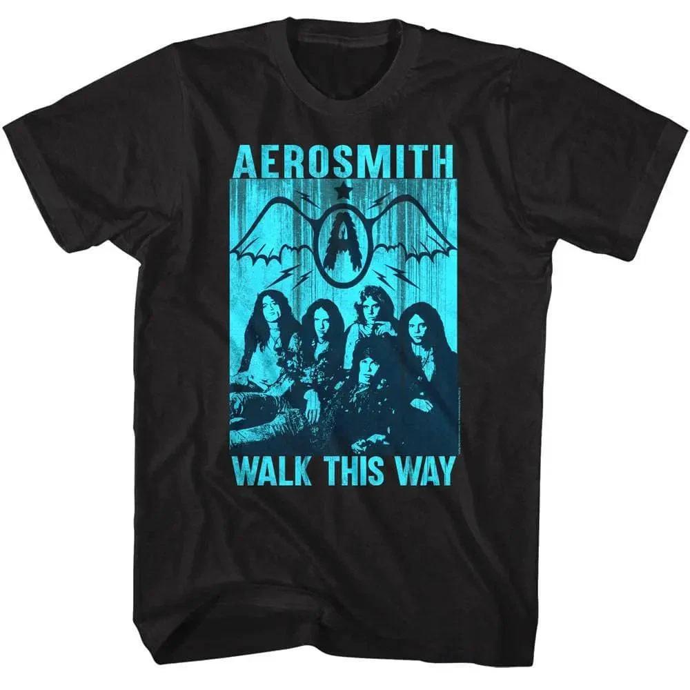 Aerosmith Walk This Way 1975 Men's T Shirt
