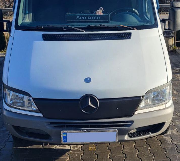 Зимняя накладка на решетку 2000-2002, Матовая для Mercedes Sprinter W901/902/903/904/905