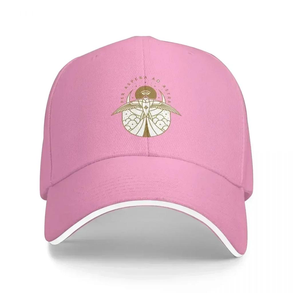Unisex Baseball Hats Per Aspera Ad Astra Streetwear Summer Sports Baseball Caps Hip Hop Cap Polychromatic Hats Customizable
