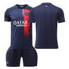 24-25 Paris Saint-Germain Home/Away Short-Sleeve Soccer Jersey—Breathable, Quick-Dry Set