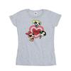 The Powerpuff Girls Womens/Ladies Double Heart T-Shirt