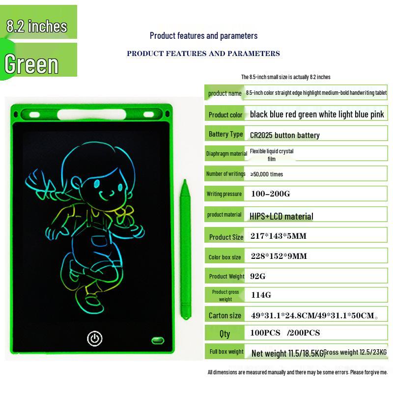 Детская ЖК-доска для письма и рисования на заказ - Развивающая доска для письма от руки и рисования