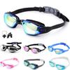 Professional Adult Anti Fog UV Protection PC Lens Men Women Swimming Goggles Waterproof Adjustable Silicone Swim Glasses Eyewear