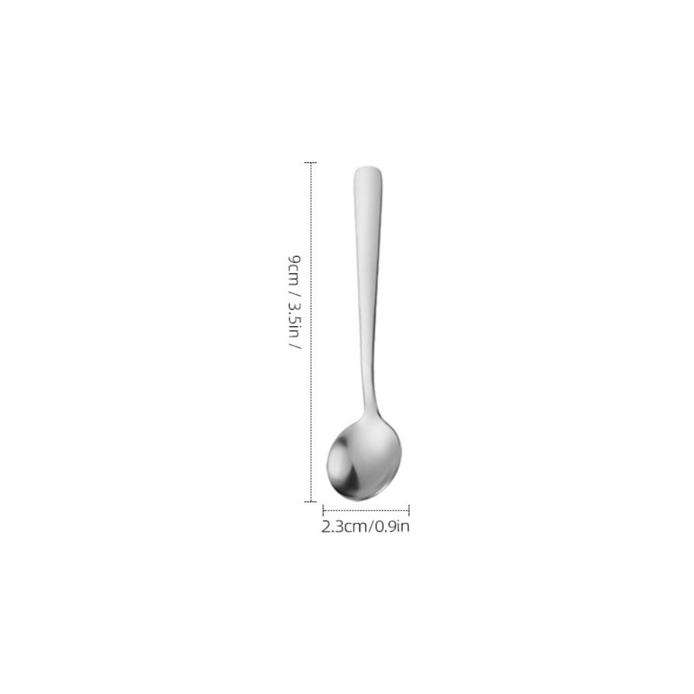5PCS Durable Tiny Spoons Compact Seasoning Spoon Pretty Condiment Spoons Condiment Serving