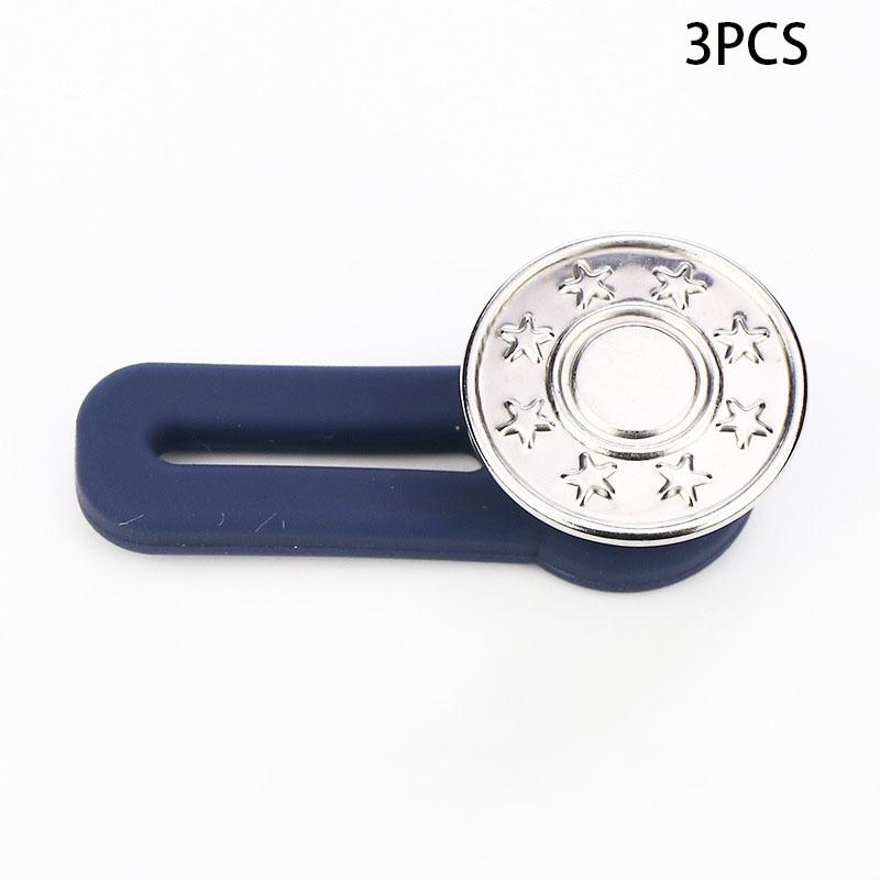 Пуговица для брюк - Без гвоздей, Съемная, Универсальная пуговица, Пуговица-удлинитель для джинсов, Регулируемая эластичная пуговица