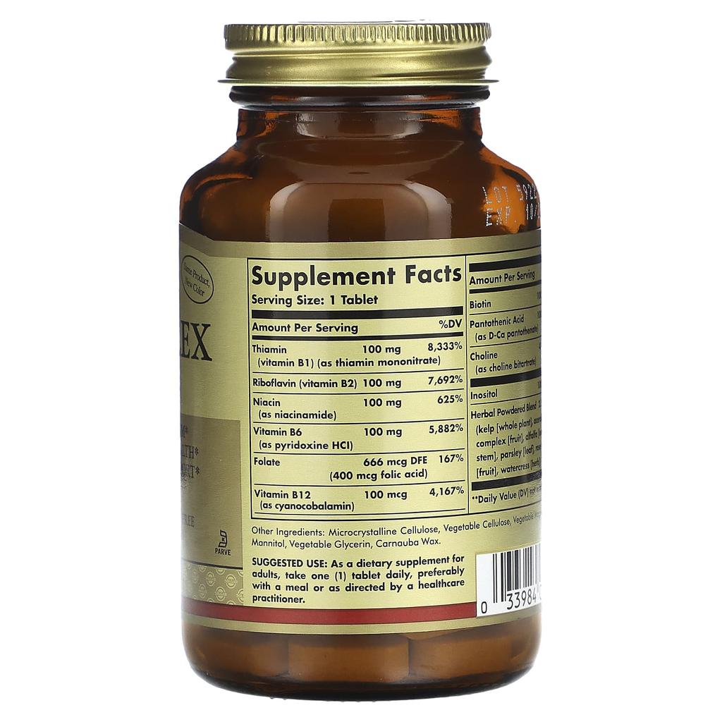 B-Complex "100", 100 tablets