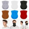 Защитная маска для лица для езды на велосипеде Эластичная защита от пота Дышащая ткань Сплошной цвет Ветрозащитная защита для верховой езды Эластичный солнцезащитный крем Защитная маска для лица Покрытие для шеи Принадлежности для велоспорта
