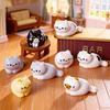 8Pc Cute Cat Animal Decoration Resin Craft Miniature Figure Tiny For Bonsai Fairy Garden Home Decor