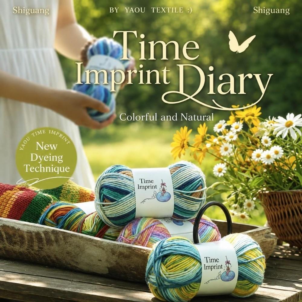 100g Per Roll Knitting Yarn Soft Handmade Yarn Knitting Sweaters Bags Blankets