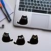 40 шт. Черный кот Милые наклейки Винтажные Для DIY Блокнота Гитара Скрапбукинг Мотоцикл Багаж Граффити Наклейки Подарки Для Детей