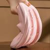 Lucyever 2025 Pink Soft Sole House Slippers for Women Comfortable Platform Couple Slides Woman Indoor Non Slip Bathroom Shoes