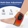 Electric Ankle Wrist Massager 3 Vibration Modes 5 Level Infrared Hot Compress Left Right Fit Relieve Muscle Fatigue