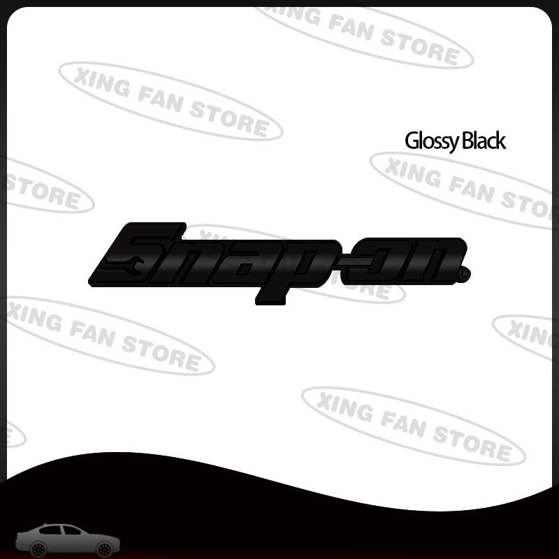 Auto Styling Snap On Tools Box Toolkit Metal Grille Emblem Car Rear Trunk Badge Decal Body Sticker Auto Universal Accessories