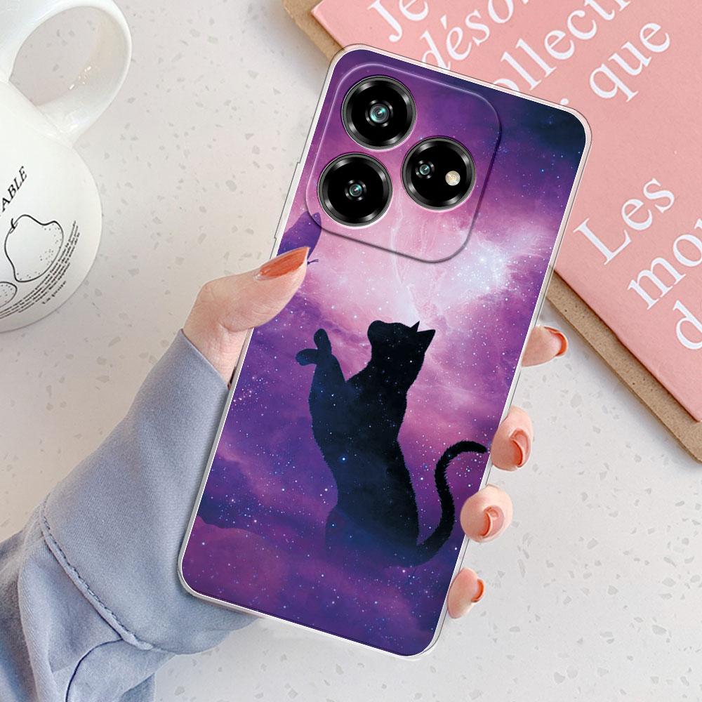 For ZTE Axon 60 4G Case For ZTE Blade V60 4G Cover Bumper Shockproof Clear Soft Silicone TPU Phone Case on ZTE Blade V40S Funda