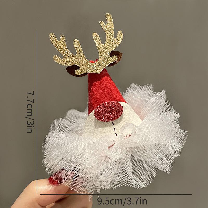 Christmas Hats Christmas Hairpin Decoration Party Headwear Cute Deer Headband Kawaii Hair Accessorie Navidad