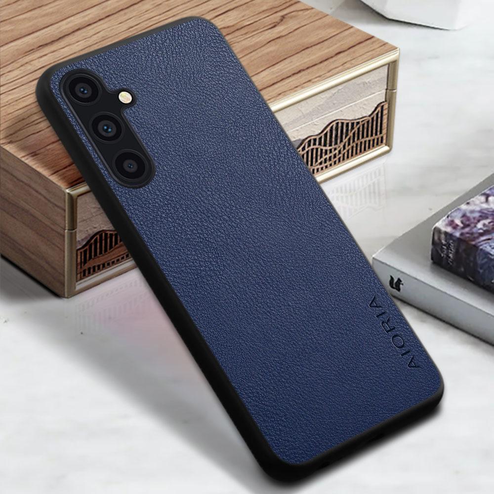 Чехол для Samsung Galaxy A35 A34 A33 A32 A31 5g 4g Чехол для телефона Funda Однотонный Бизнес Дизайн из ПУ Кожи Capa