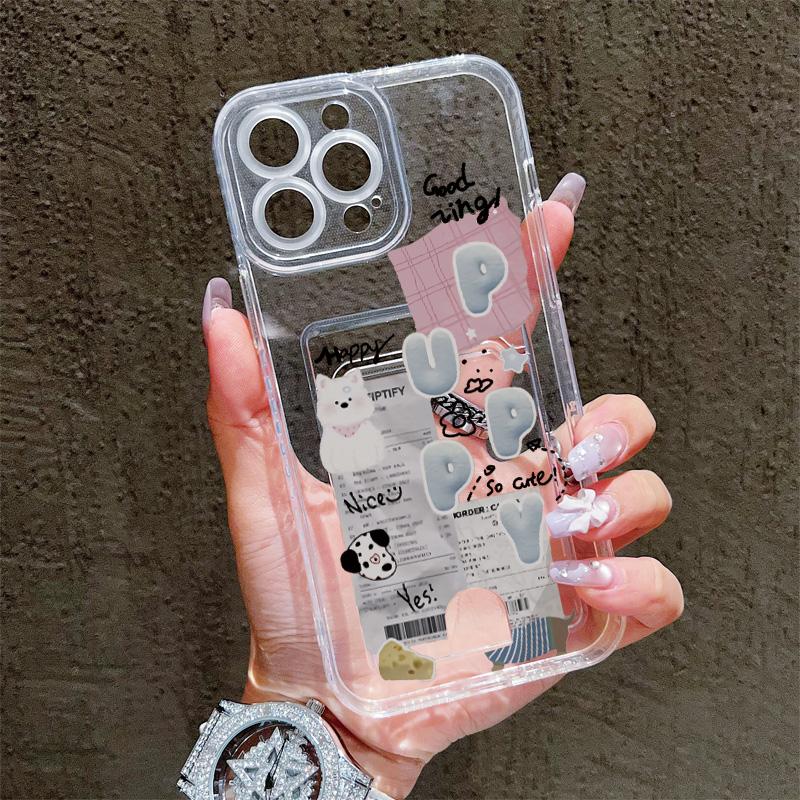 Силиконовый чехол-карман для карт для Oppo Reno 10 11 1F 12F 13F Xiaomi Redmi Note 12 13 iPhone 17 16 15 14 Pro Прозрачный бампер для телефона