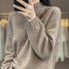 Женский кашемировый свитер Qinghe Cashmere 30% кашемир 70% шерсть Осень и Зима Пуловер Теплый и Модный