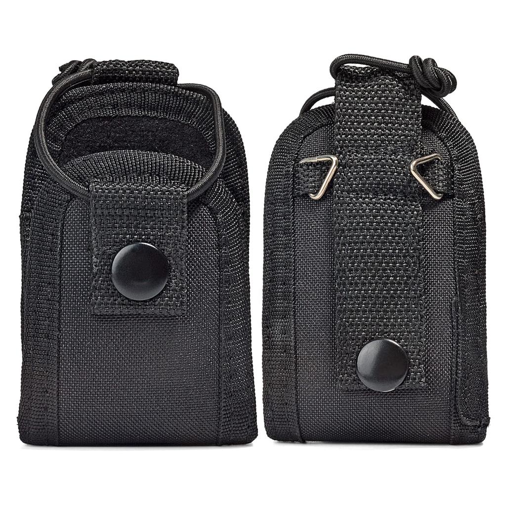 YNIBST Маленький держатель для радио, совместимый с указанными маломощными трансиверами Удобный чехол для радио Набор из 2 штук Материал из нейлоновой ткани, совместимый с
