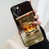 Чехол для телефона "Сигара Виски Ледяной Напиток" для iPhone 17 Pro Max 16 15 14 11 12 13 Pro Max mini 15 16 Plus 16e 17 Air Cover