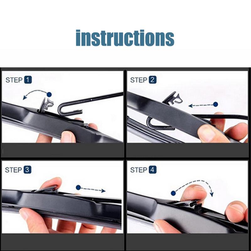 Комплект передних и задних щеток стеклоочистителя для Opel Insignia Хэтчбек MK1 2008 - 2017 Ветровое стекло 24"18"20"