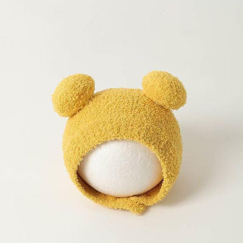 Autumn and winter new baby hats super cute funny wool ear protectors 0-30 months boys and girls baby warm hats