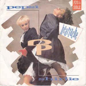 7-дюймовая пластинка PEPSI SHIRLIE Heartache POSP637 POLYDOR 1987 UK Танцевальная Электроника Б/У